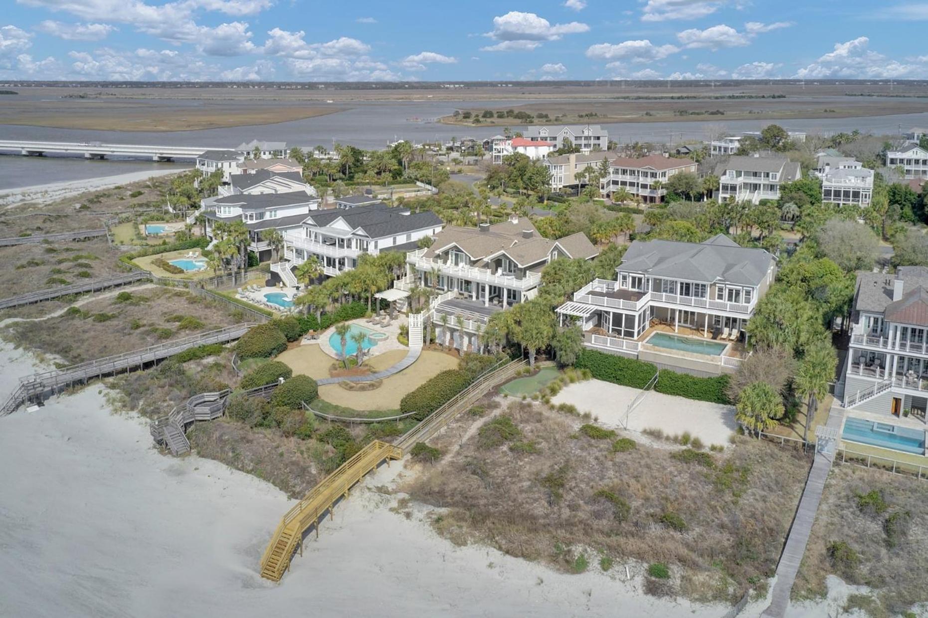 114 Ocean Boulevard By Avantstay Beachfront Putting Green Volleyball Court Infinity Pool Sullivans Island Exterior photo